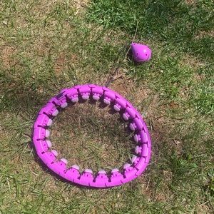 EUC weighted exercise hula hoop